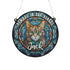 Cat Tabby Memorial Stained Glass Effect Suncatcher